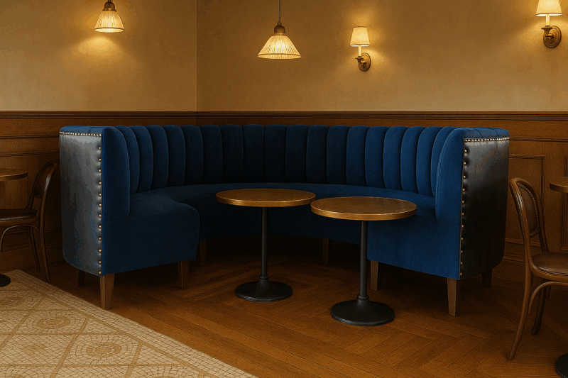 Banquettes Sur-Mesure Ronde Escargot – Image 4