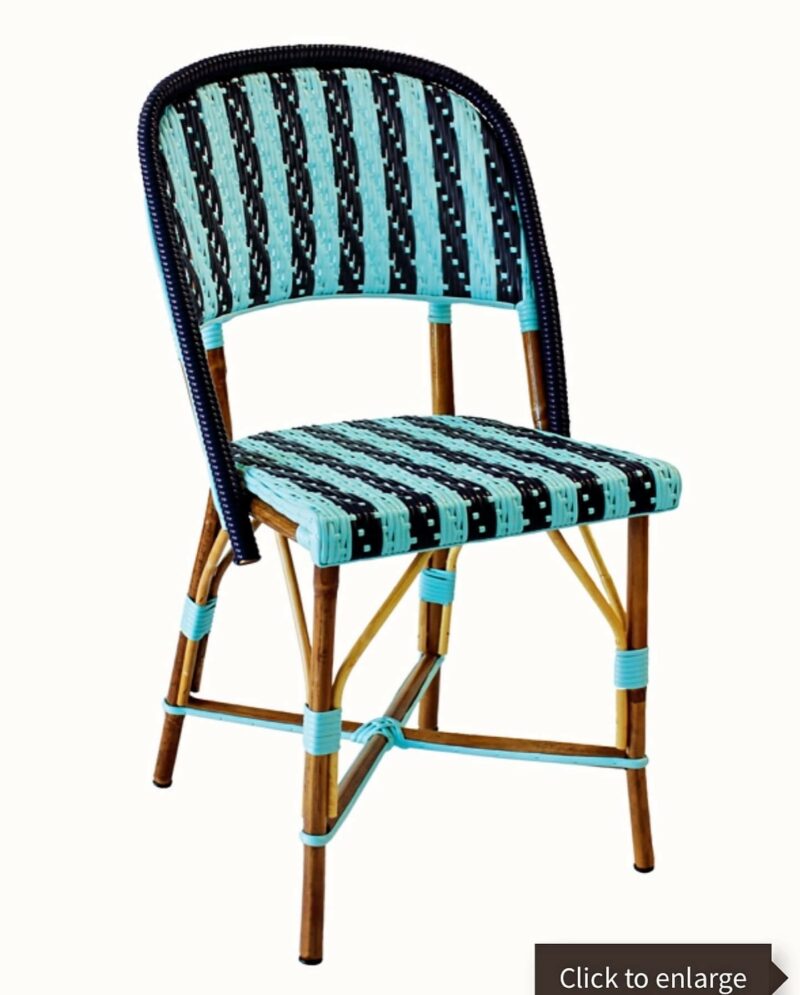 Chaise Rotin Bistrot Provence