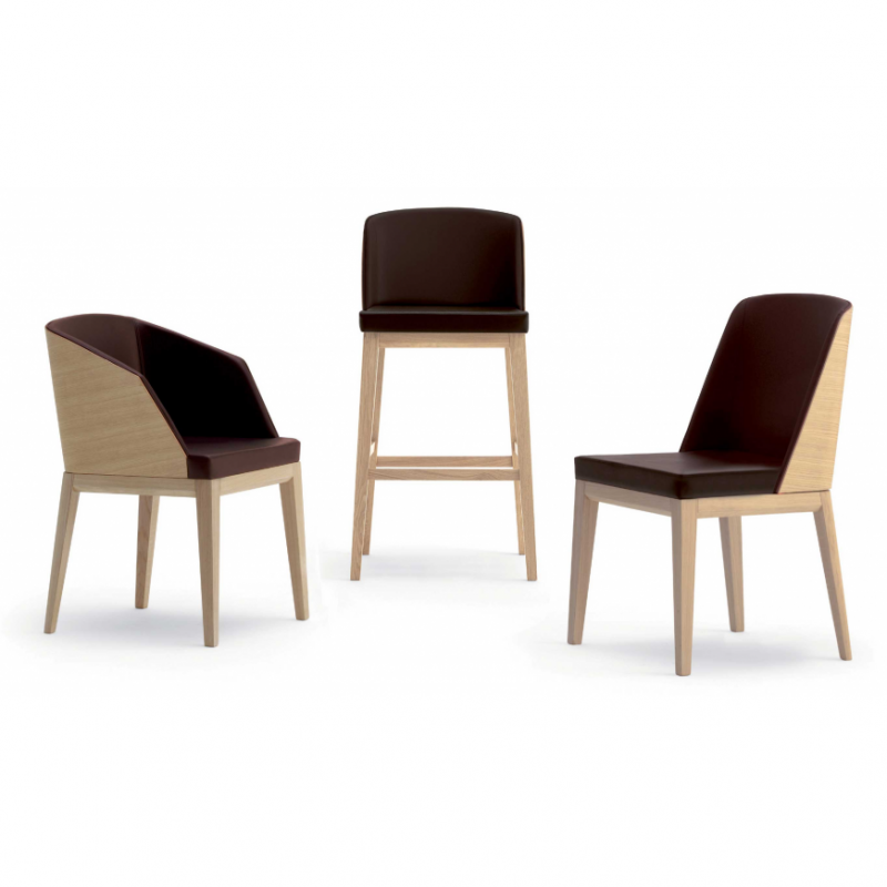 Chaise restaurant C 645 - STYLE WOOD C – Image 2