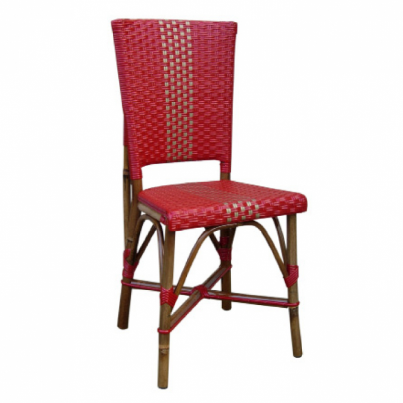 Chaise Rotin bistrot Elisée – Image 2