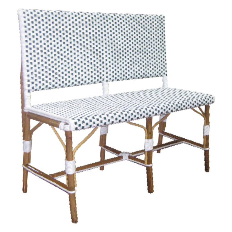 Banquette en véritable rotin  sur mesure BT LUCILE – Image 2