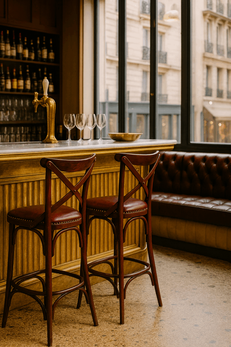Chaise de Bar Brasserie - SPART |Mobilier CHR – Image 4