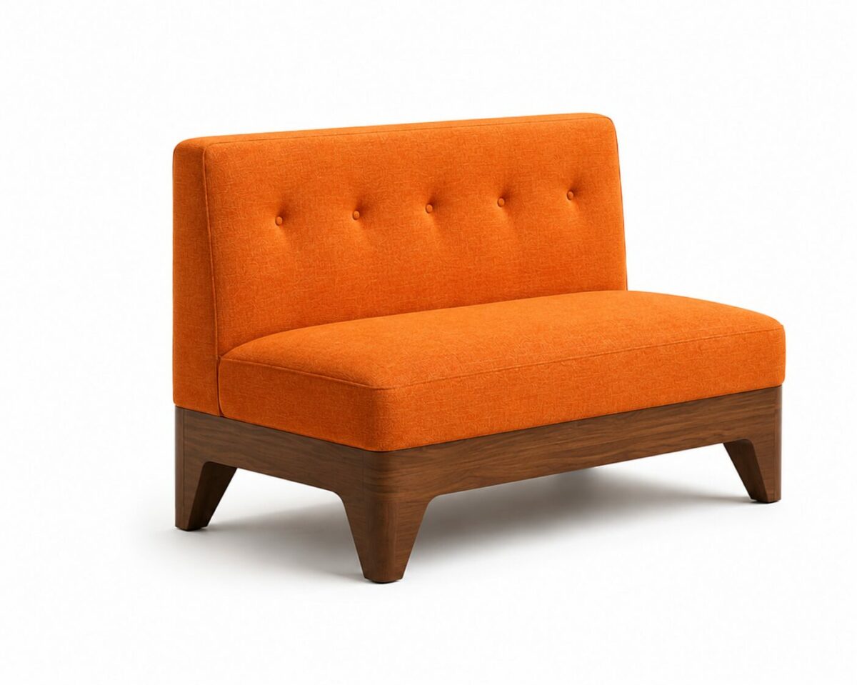 Banquette basse professionnelle pour restaurant et café
