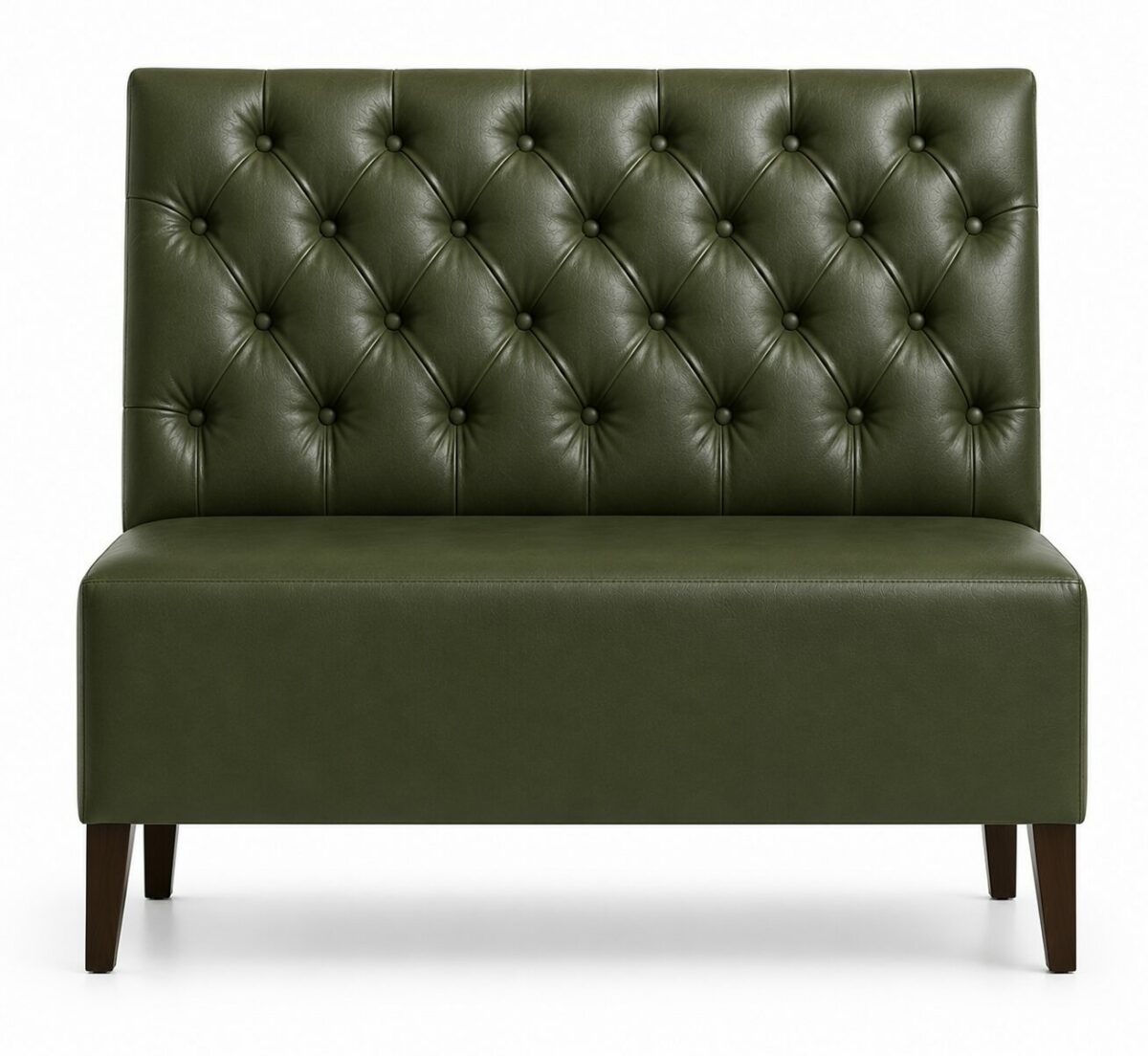 Banquette Chesterfield restaurant capitonnée sur mesure