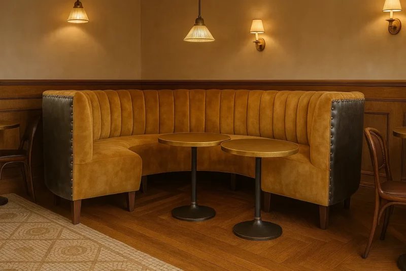 Banquettes Sur-Mesure Ronde Escargot