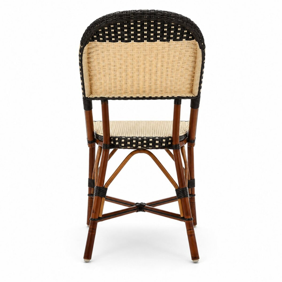 Chaise bistrot rotin CT CELESTINE vue arrière