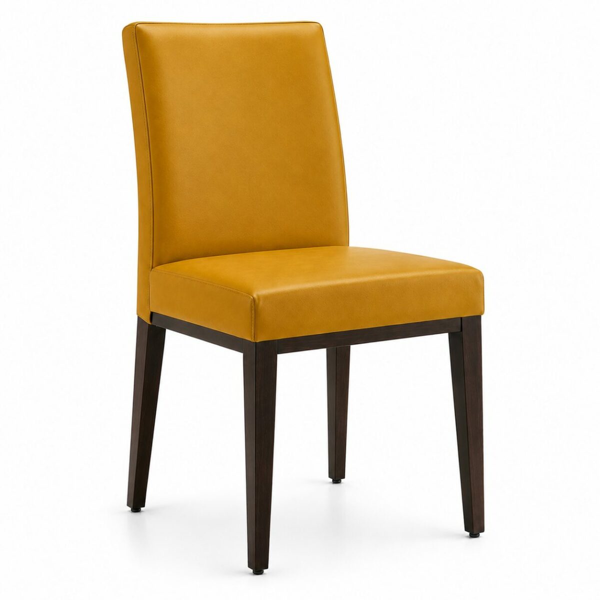 Chaise restaurant rembourrée en bois pour café et restaurant