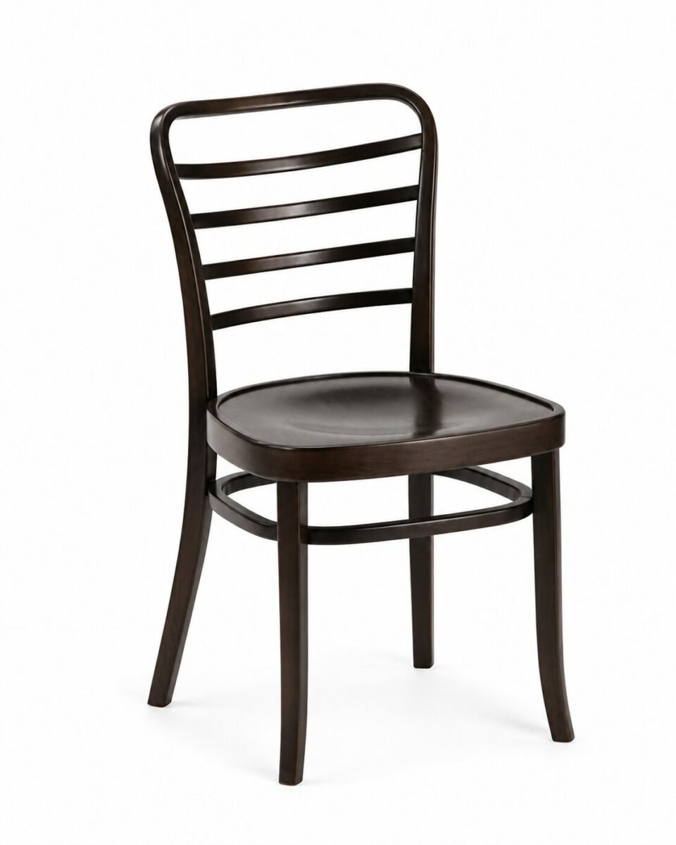 Chaise bistrot dossier incurvé