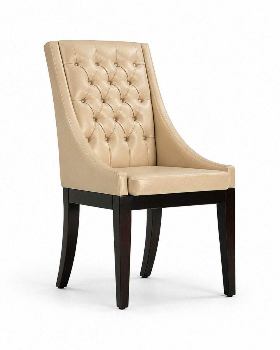 chaise restaurant professionnelle simili cuir