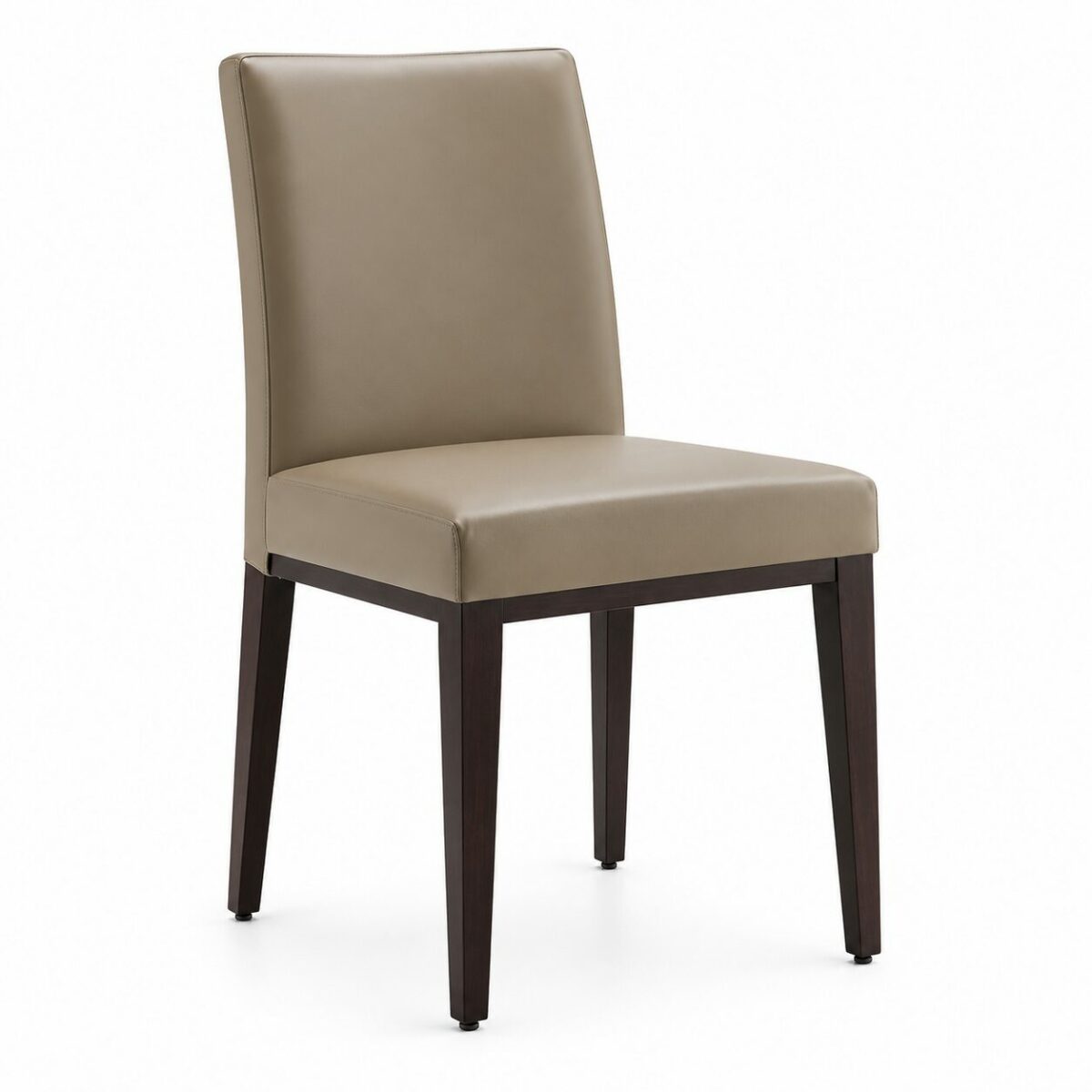 Chaise en bois rembourrée pour restaurant, hôtel et brasserie
