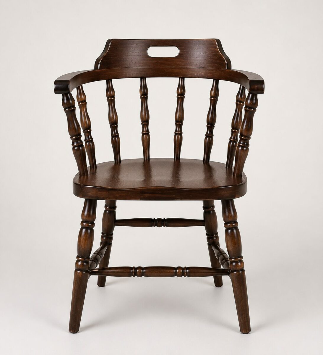 Fauteuil bistrot bois WEST TERN en hêtre massif