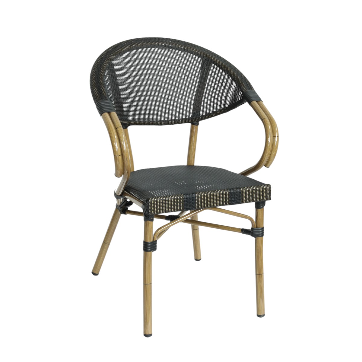 Fauteuil de terrasse CHR résistant aux usages intensifs pour restaurants et brasseries.