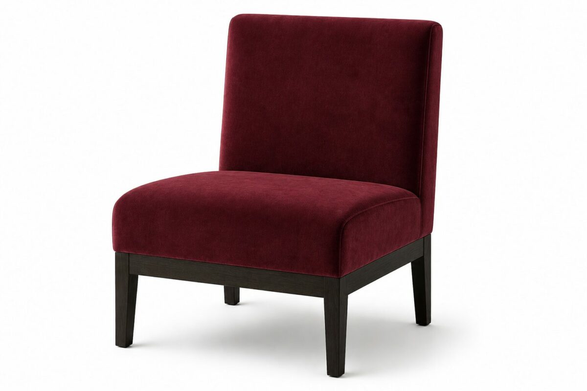 Revêtement velours pour banquette de restaurant professionnelle