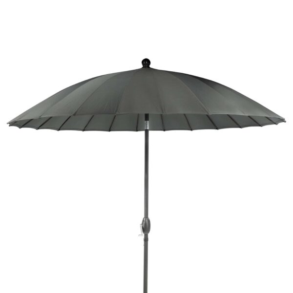 Parasol horeca professionnel Columbia Ø260 cm gris