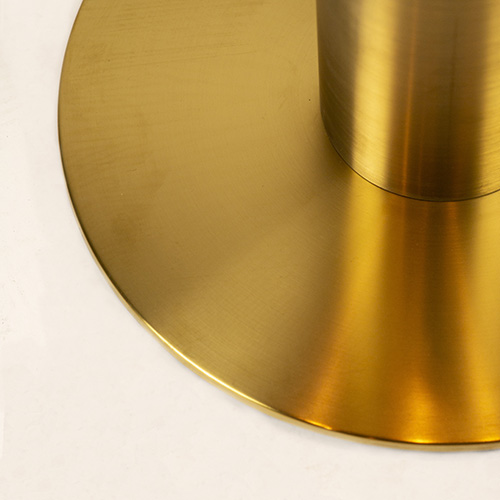 pied table ronde base 50 cm stabilité