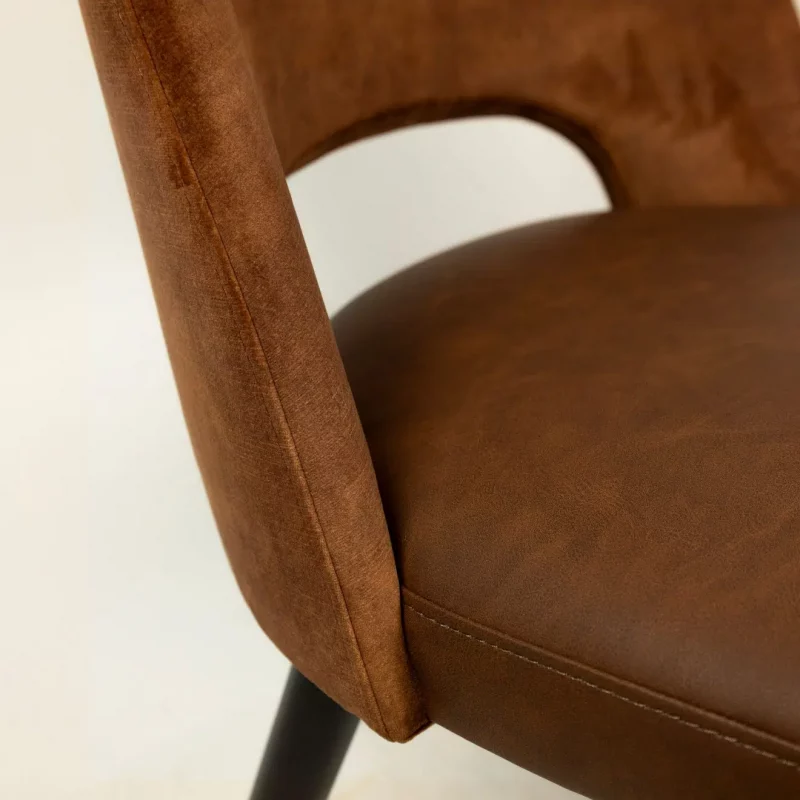 CHAISE VINTOR – Marron – Image 6