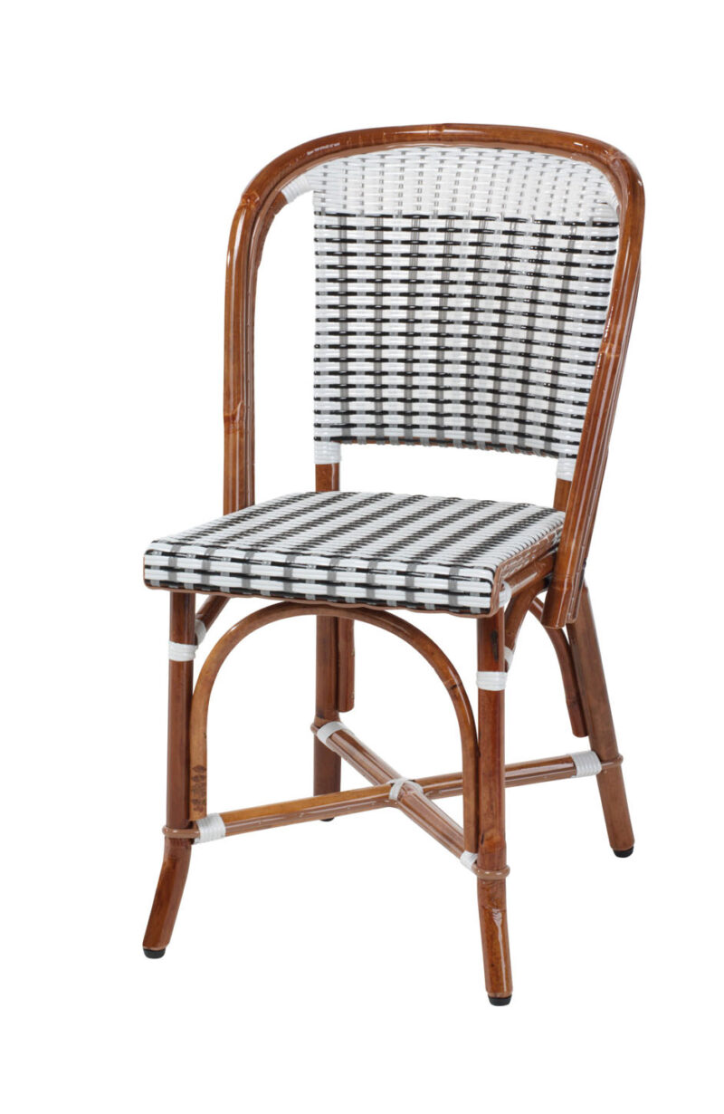 Chaise Bistrot Rotin St Germain.