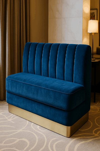 Banquette sur mesure pour restaurant Banquette design pour hôtel