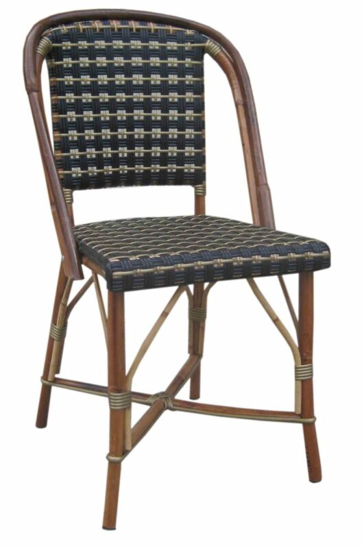 Chaise en rotin naturel pour restaurant Orléans