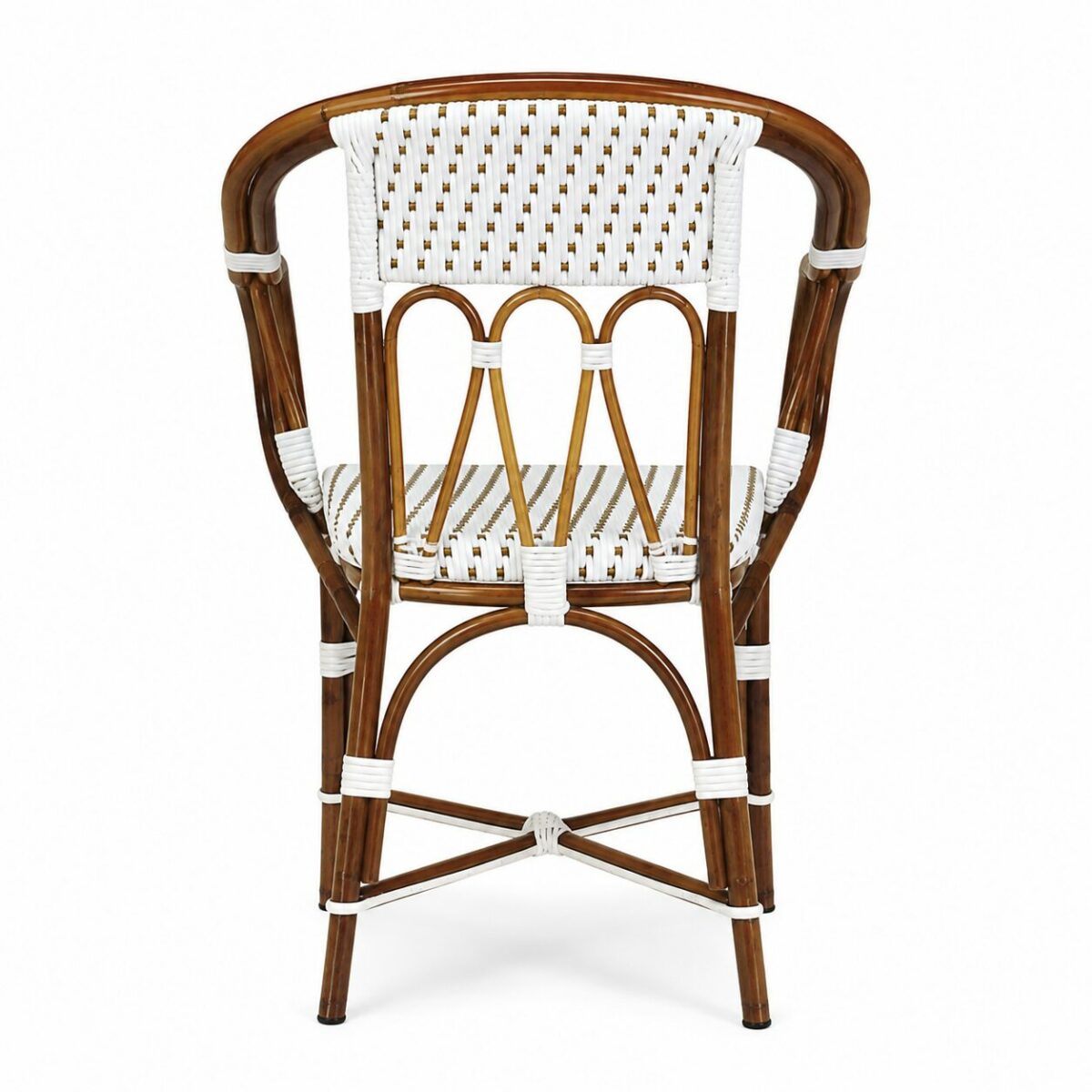 Fauteuil bistrot en rotin Bordeaux