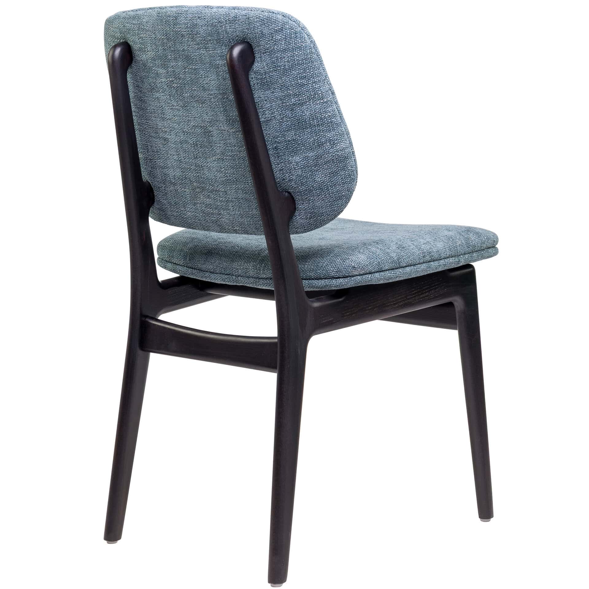 chaise restaurant tissu bleu rubia interieur