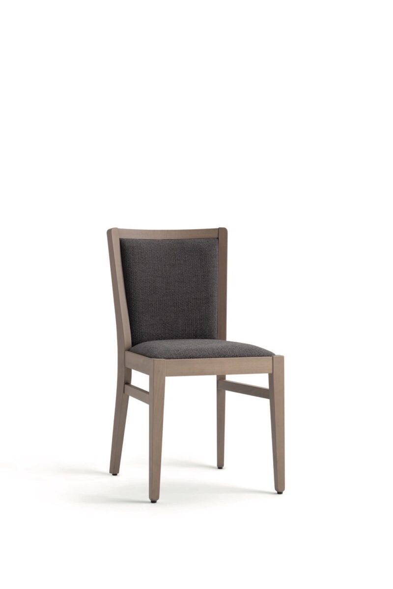 Moma Soft – Chaise restaurant confortable en bois – Image 2