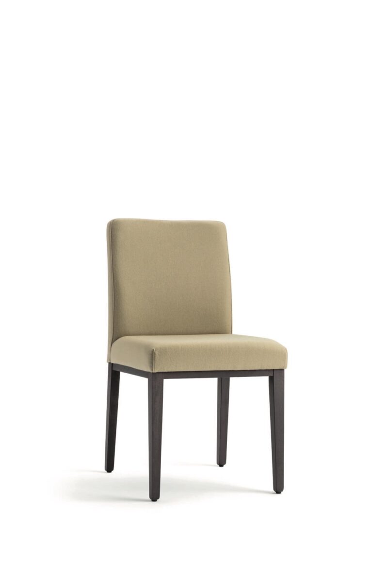 chaise restaurant élégante en bois massif