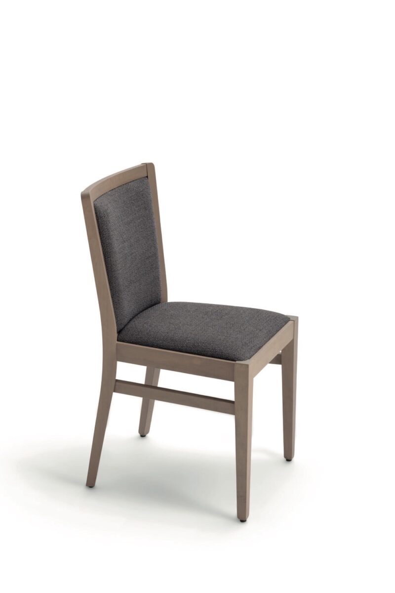 Moma Soft – Chaise restaurant confortable en bois – Image 3