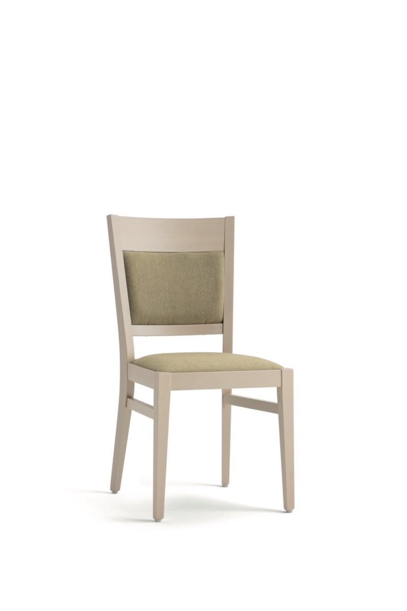 chaise restaurant compacte rembourrée