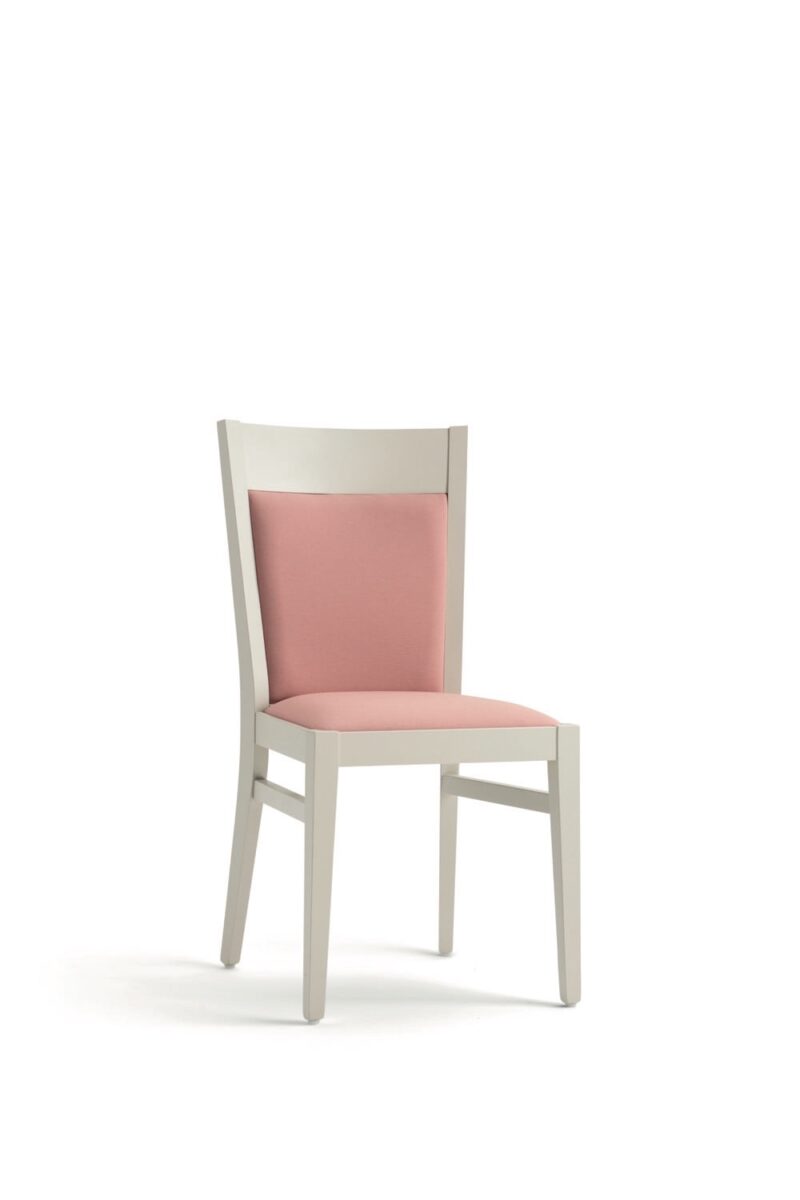 chaise restaurant rembourrée en tissu