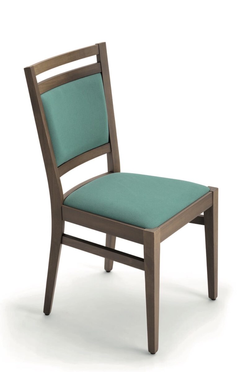 dossier tapissé chaise restaurant