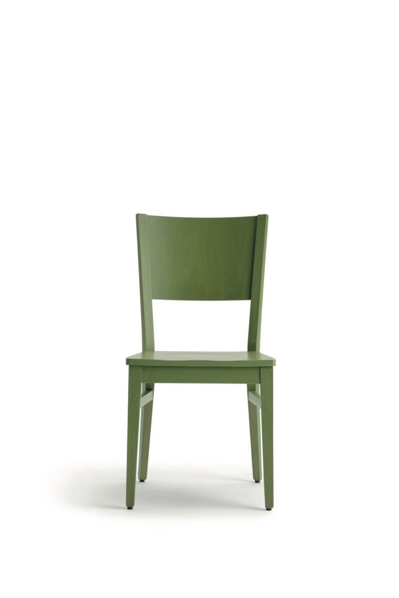 chaise restaurant avec dossier bois courbé