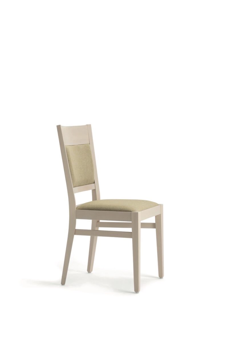 chaise restaurant contemporaine en bois massif