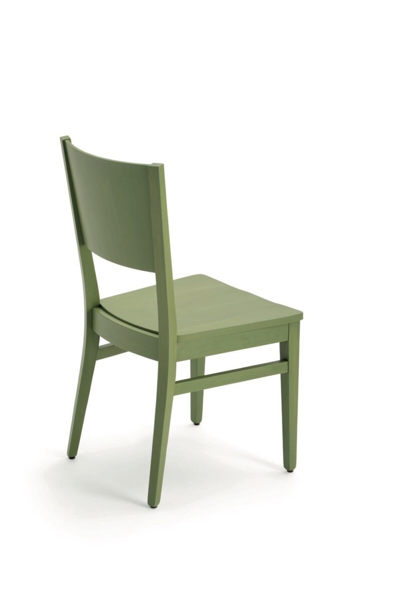 chaise restaurant contemporaine en bois massif