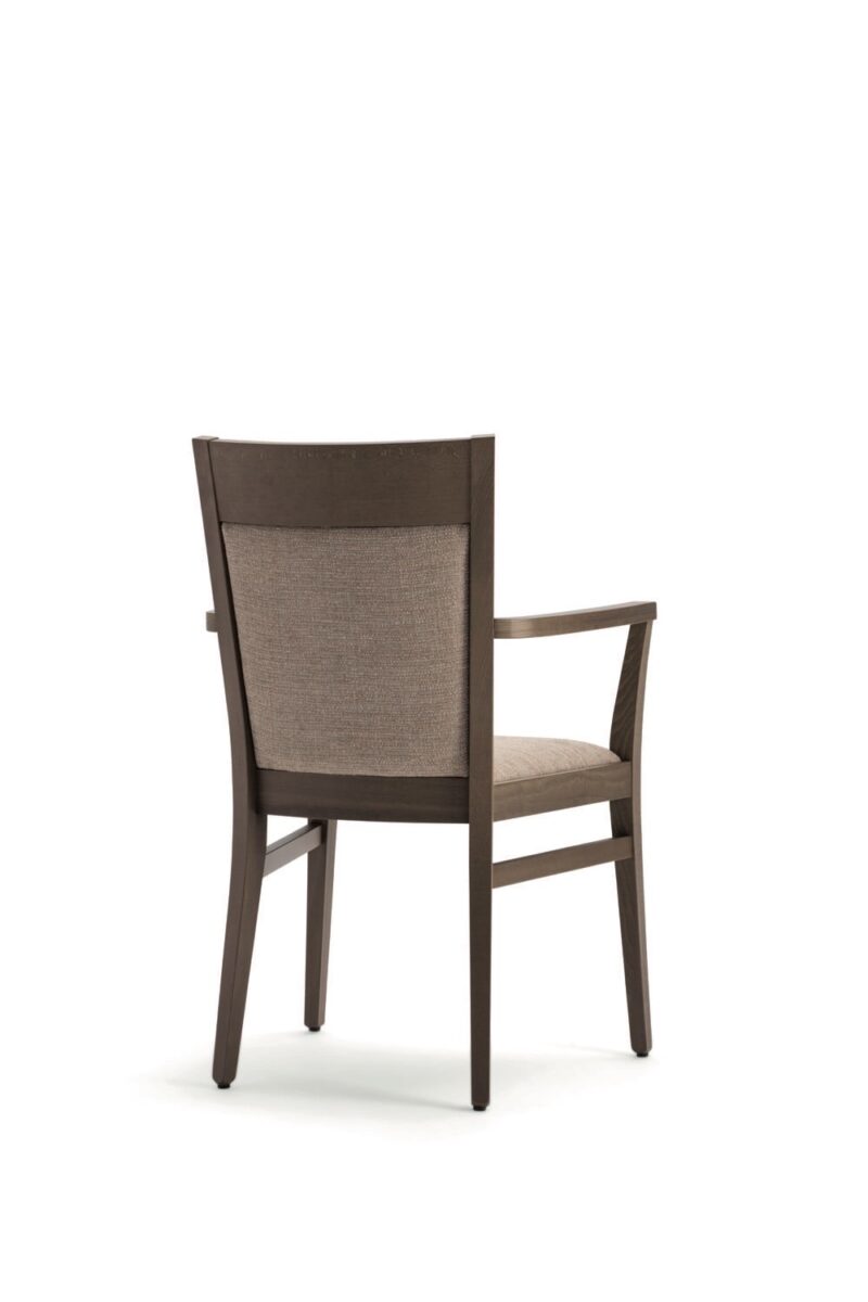 fauteuil restaurant rembourré en tissu