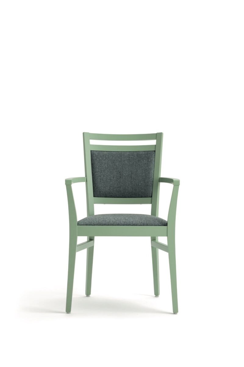 fauteuil restaurant contemporain en bois