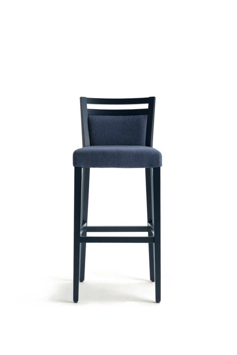 tabouret de bar contemporain vue de face