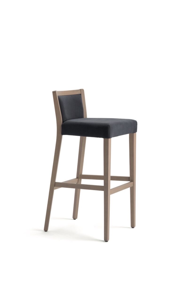 tabouret Moma Soft en hêtre massif