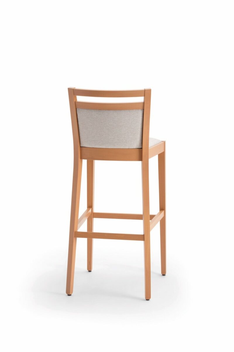 tabouret de bar rembourré en tissu