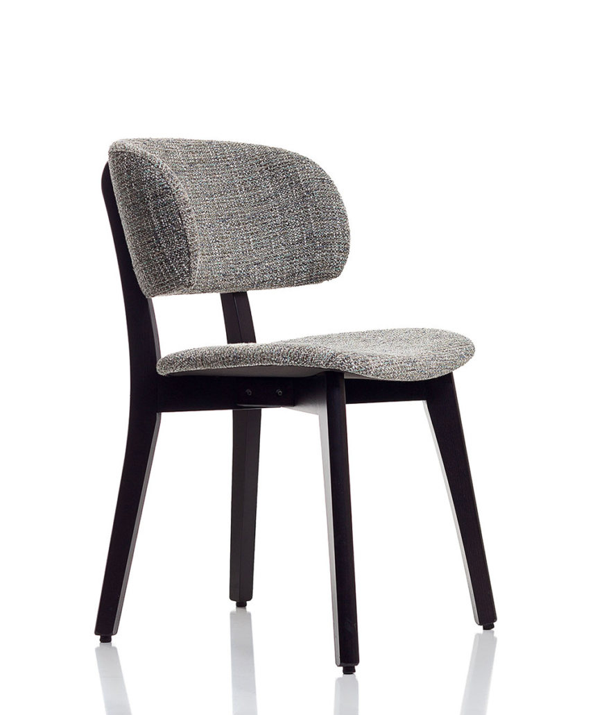 Chaise rembourrée contemporaine pour hôtel