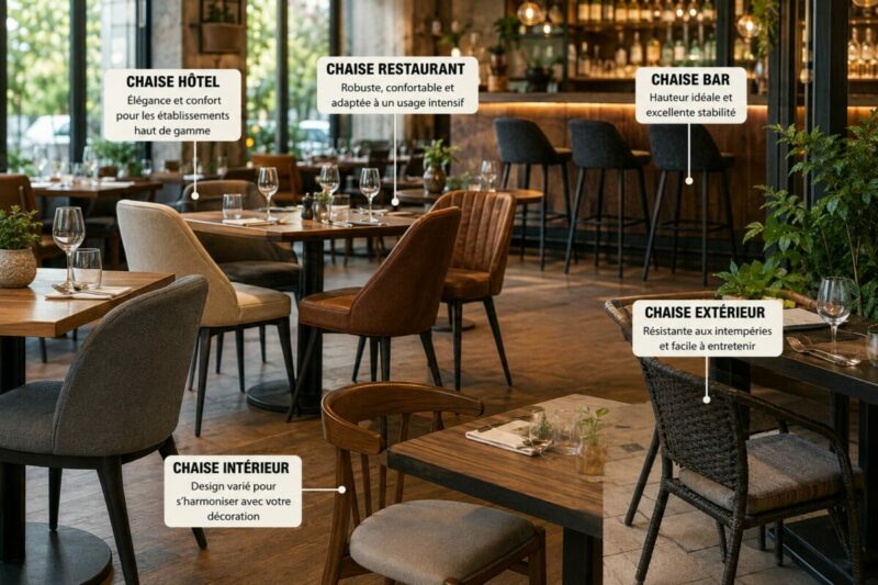 chaise restaurant