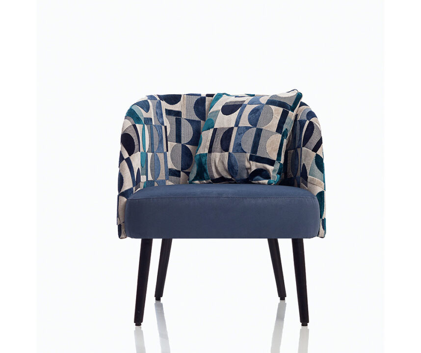 Fauteuil design confortable pour hôtel et café