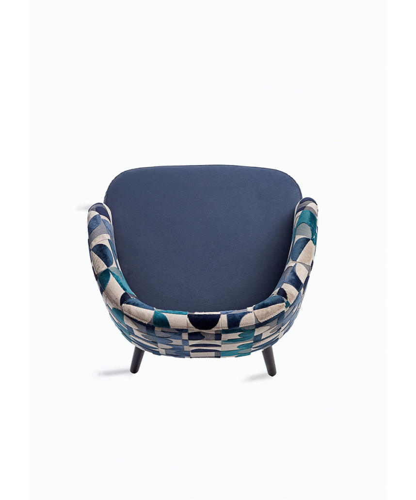 Fauteuil confort design INTESA pour restaurant