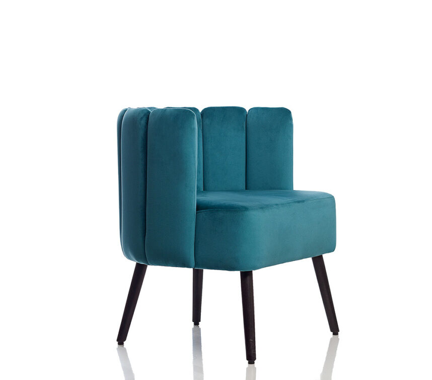 Fauteuil restaurant moderne FIORE en tissu
