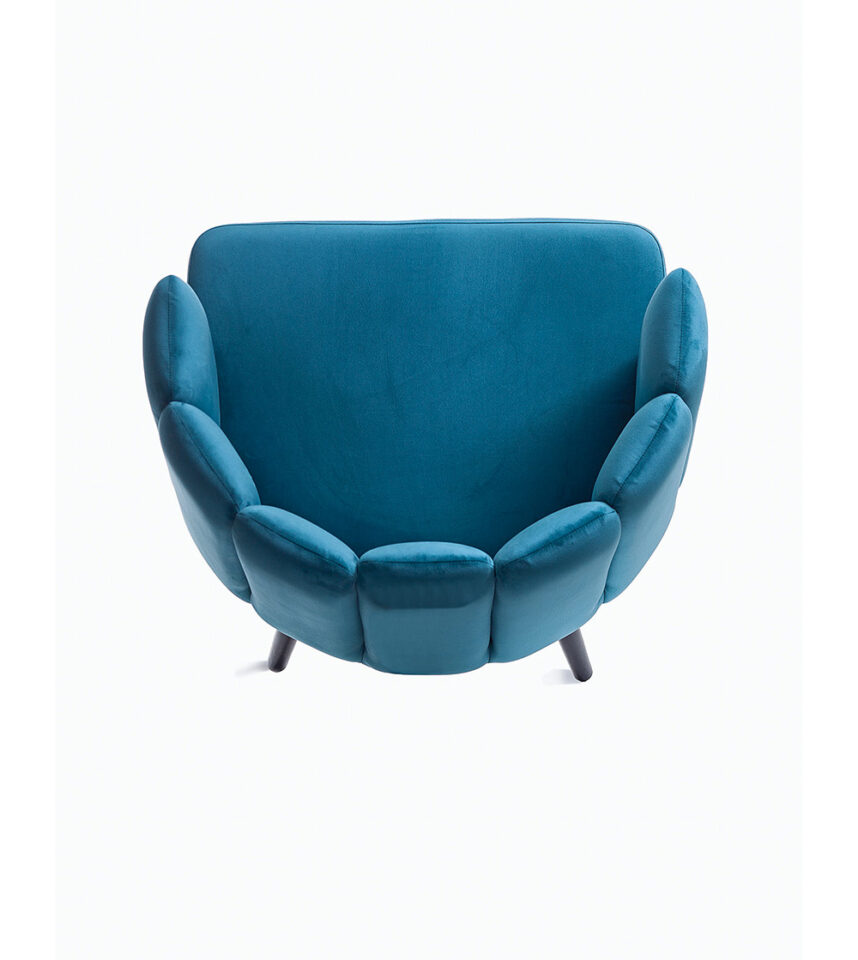 Fauteuil lounge design FIORE pour restaurant