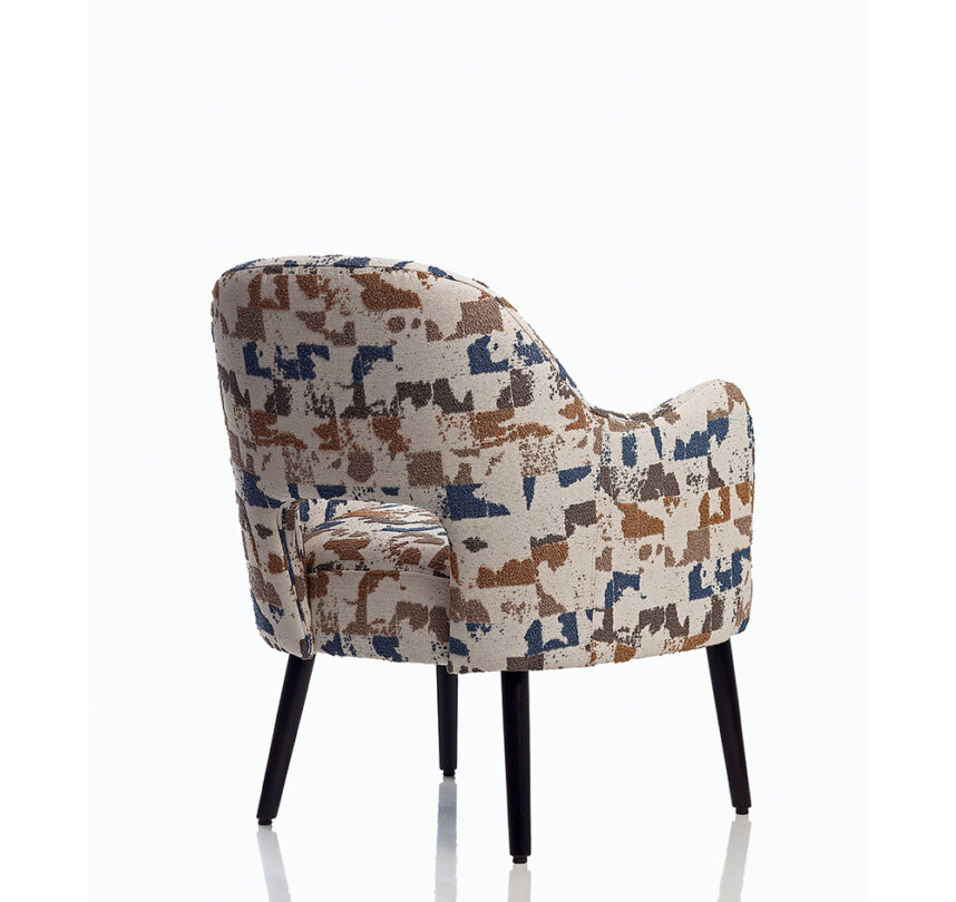 Fauteuil restaurant design ARMONIA LOW BACK
