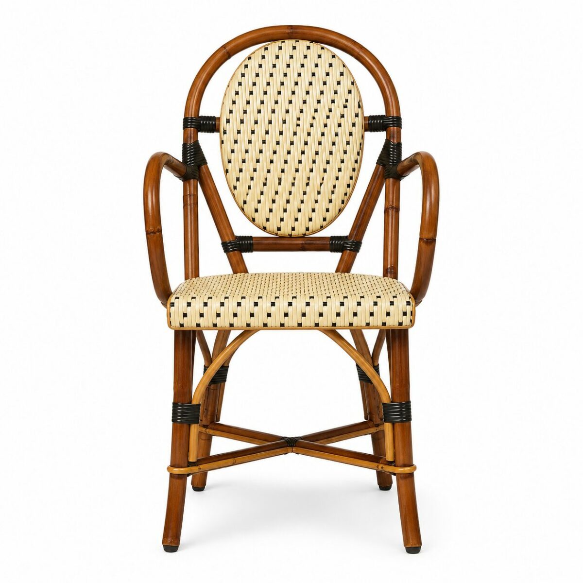 Fauteuil rotin design pour restaurant et bistrot