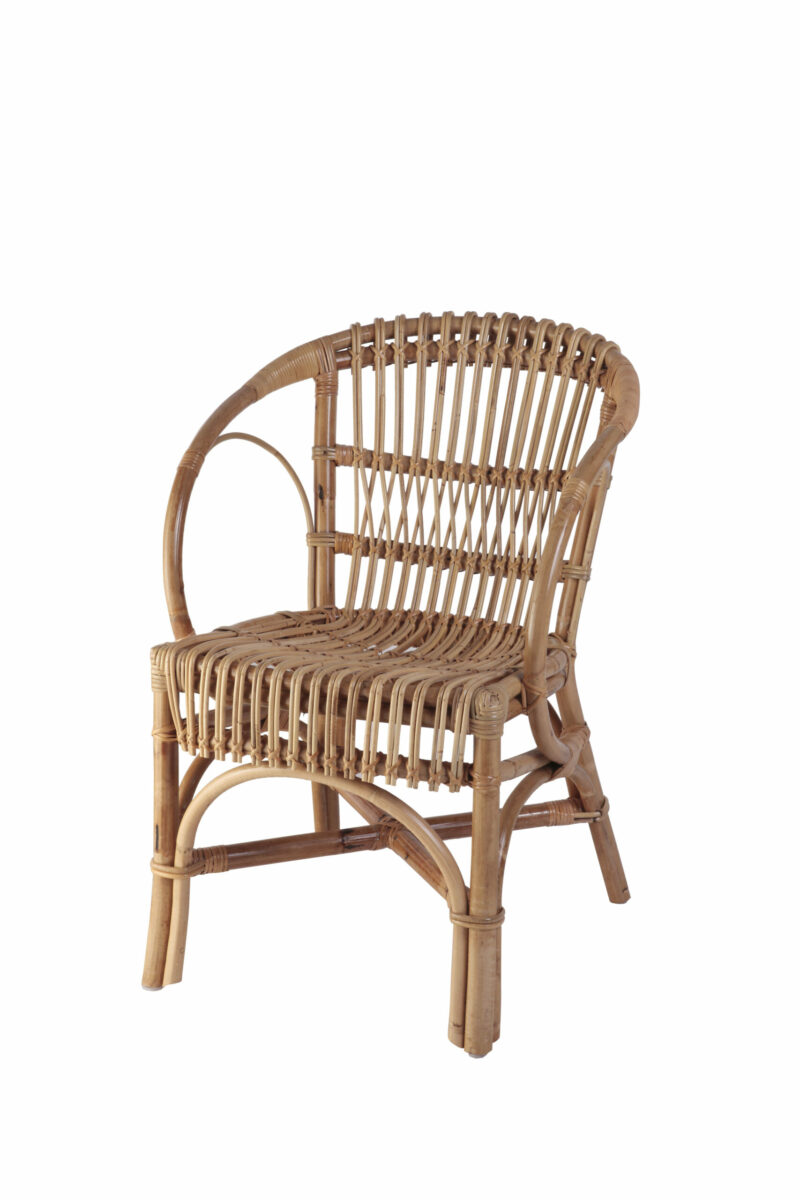 Fauteuil rotin haut de gamme pour restaurant