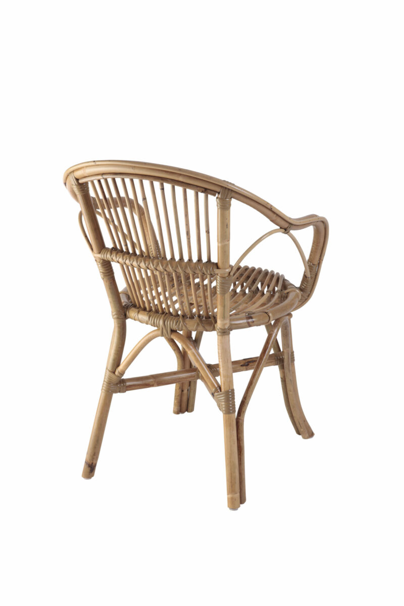 Fauteuil rotin intérieur pour restaurant